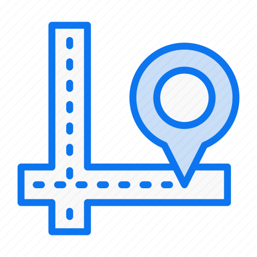 Road, sign, direction, traffic, travel, arrow, transport icon - Download on Iconfinder