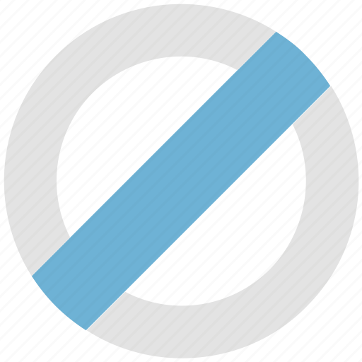 Ban, cancel, caution, forbidden, remove, restriction icon - Download on Iconfinder