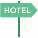 hotel signboard, info, information, information sign, navigations, signboard for hotel
