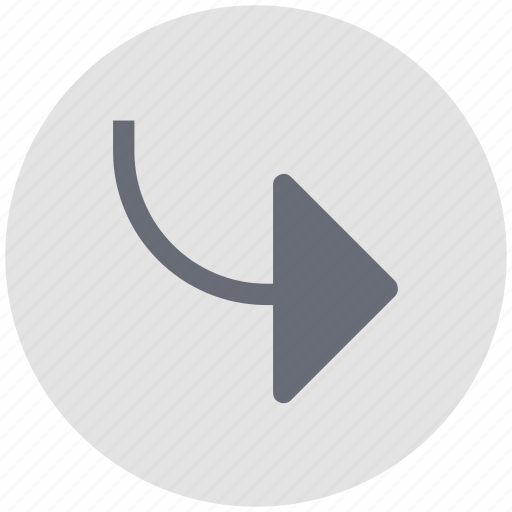 Arrow, cursor, location arrow, mouse pointer, pointer, right down arrow icon - Download on Iconfinder