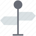 directional arrows, directions, guideposts, pointers, signposts