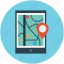 gps, map, map device, mobile, navigation, tab 