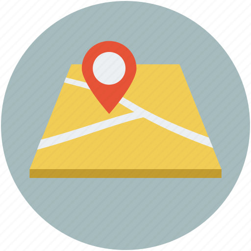Gps, location, map, map state icon - Download on Iconfinder
