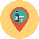 alcohol bar, bar location, champagne bar location, liquor, vodka, wine bar location