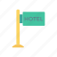 banner, board, frame, hotel 