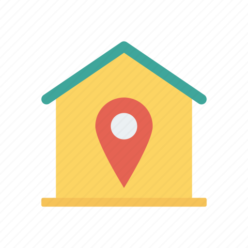 Gps, house, location, map icon - Download on Iconfinder