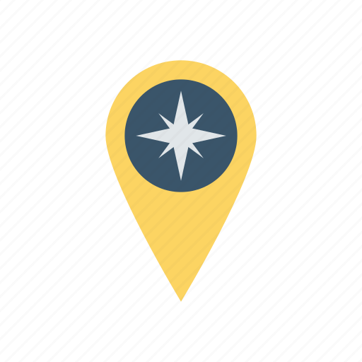 Gps, map, marker, pin icon - Download on Iconfinder