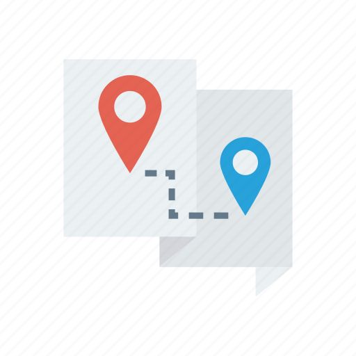 Map, marker, pointer, position icon - Download on Iconfinder