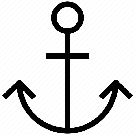Anchor, seashore, seaside, shoreline, waterside sign icon - Download on Iconfinder