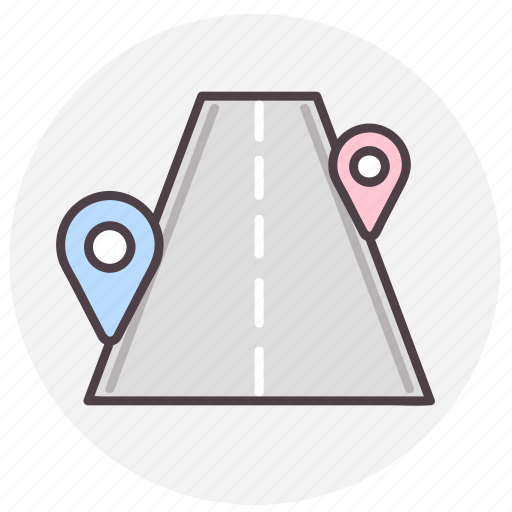Gps, location, navigation, road icon - Download on Iconfinder