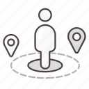 gps, location, navigation, position, pointer
