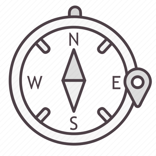 Compass, location, navigation, direction icon - Download on Iconfinder