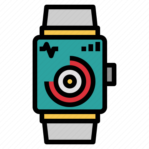 Smartwatch, running, exercise, fitness, athlete icon - Download on Iconfinder