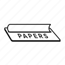 cannabis, hemp, marijuana, paper, papers, rolling, weed