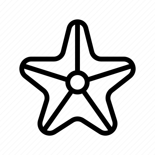 Fish, marine, sea, starfish, star icon - Download on Iconfinder