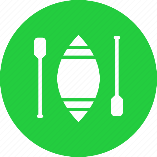 Boat, canoe, paddle, row, sea, water icon - Download on Iconfinder