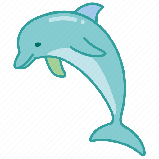 Dolphin, mammal, marine, sea, show icon - Download on Iconfinder