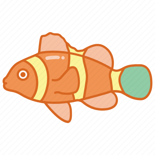 Aquarium, clown, clownfish, fish, nemo, reef, tropical icon - Download on Iconfinder