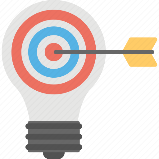 Creative marketing concept, marketing idea, marketing planning, marketing strategy, target marketing idea icon - Download on Iconfinder