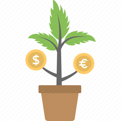 Business growth, business success, dollar with plant, financial growth, profit icon - Download on Iconfinder