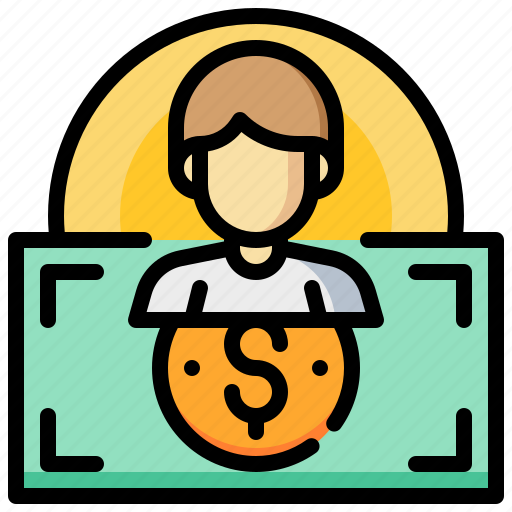 Cost, currency, dollar, human, man, money icon - Download on Iconfinder