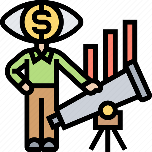 Market, vision, business, goal, strategy icon - Download on Iconfinder
