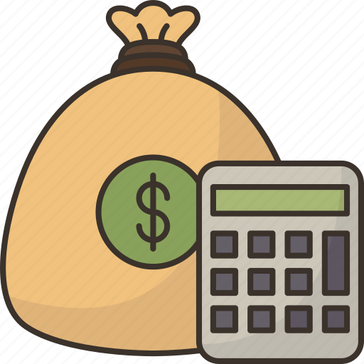 Budget, accounting, calculation, financial, banking icon - Download on Iconfinder