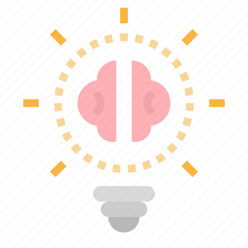 Brain, bulb, creative, idea, light icon - Download on Iconfinder