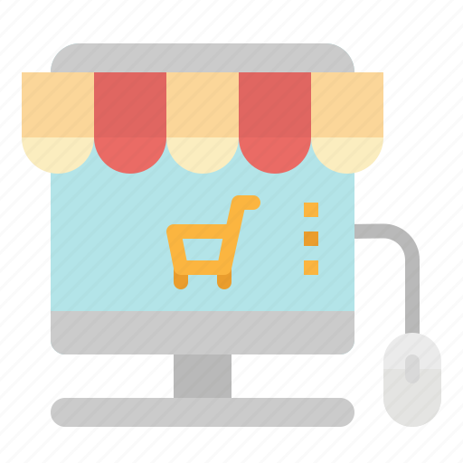 Basket, computer, ecommerce, online, store icon - Download on Iconfinder