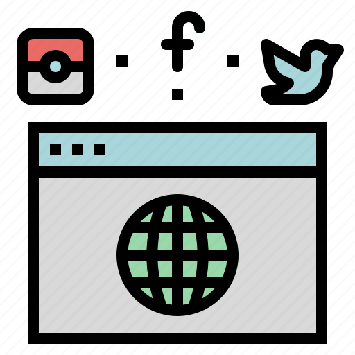 Media, network, social, website, worldwide icon - Download on Iconfinder