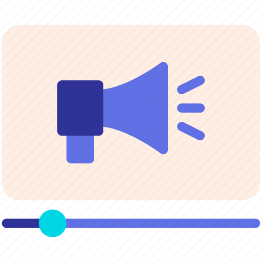 Video, advertising, marketing, business, megaphone, ads icon - Download on Iconfinder