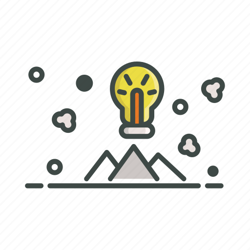 Creative, idea, mountain, strategy icon - Download on Iconfinder