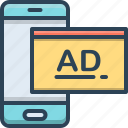 advertisement, blurb, mobile, reclame, smartphone, sponsored, sponsored ads