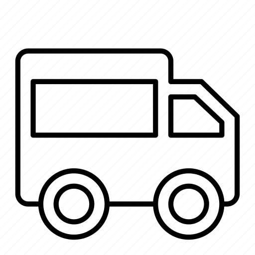 Automobile, delivery truck, transport, transportation, van, vehicle icon - Download on Iconfinder