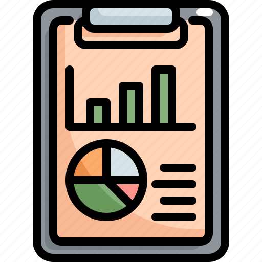 Analytics, chart, clipboard, finance, graph, report, statistics icon - Download on Iconfinder