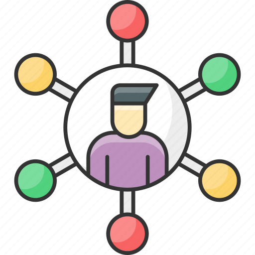 Affiliate, community, employee, marketing, referral, social, user icon - Download on Iconfinder