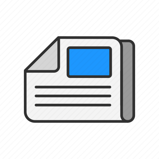 Events, news, newspaper, paper icon - Download on Iconfinder