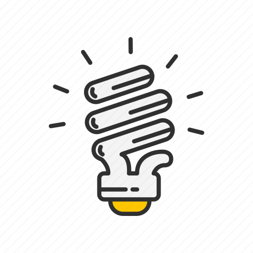 Bulb, idea, light, spiral bulb icon - Download on Iconfinder