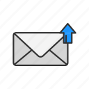 email, letter, message, send message 