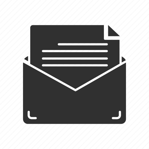 Envelope, letter, message, open letter icon - Download on Iconfinder