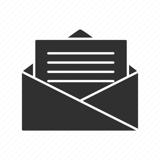 Envelope, letter, open envelope, open letter icon - Download on Iconfinder