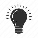 bulb, idea, light, light bulb