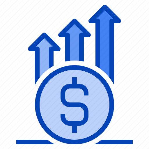 Growth, dollar, business, money, cost, graph, marketing icon - Download on Iconfinder