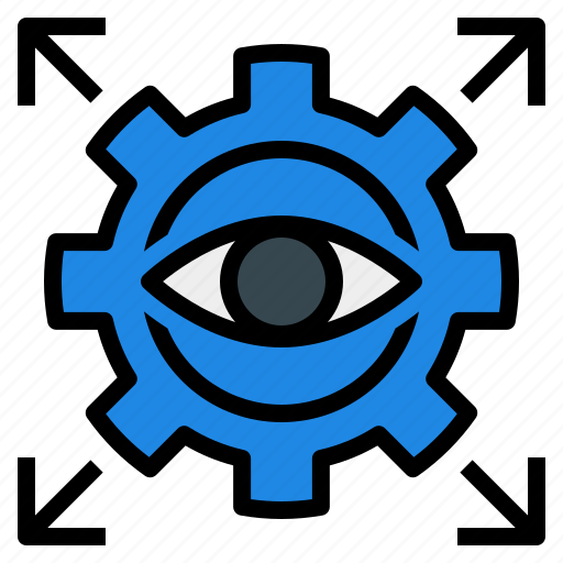 Gear, eye, growth, opportunity, marketing, vision, business icon - Download on Iconfinder