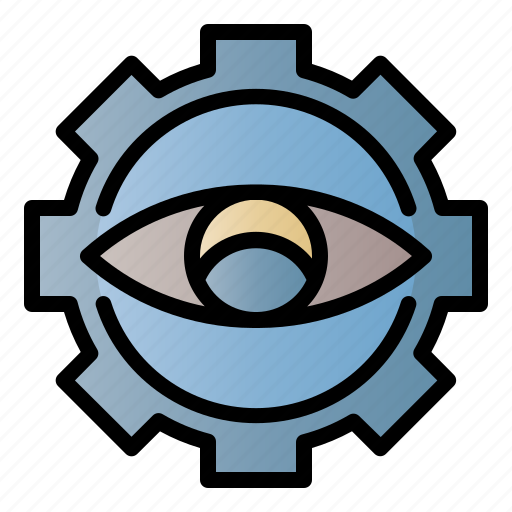 Vision, view, eye, concept, target, technology icon - Download on Iconfinder