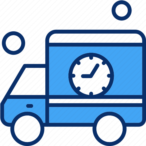 Car, clock, transport, van icon - Download on Iconfinder
