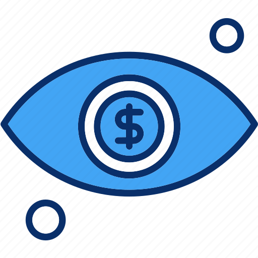 Dollar, eye, look, money icon - Download on Iconfinder