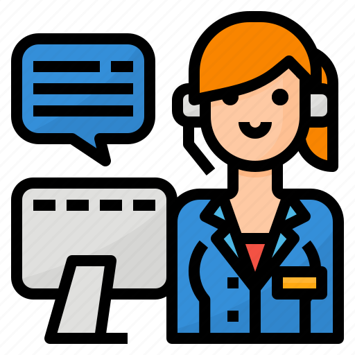 Call, center, operator, service, support icon - Download on Iconfinder