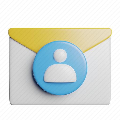 Newsletter, mail, communication, newspaper, email, send 3D illustration - Download on Iconfinder