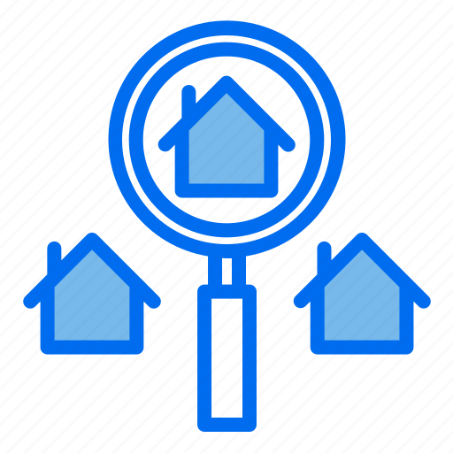 Search, real, estate, investation, property icon - Download on Iconfinder